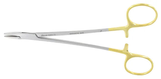 Porte Aiguille Mayo Hegar 180 mm Tungstène — REF 40203P
