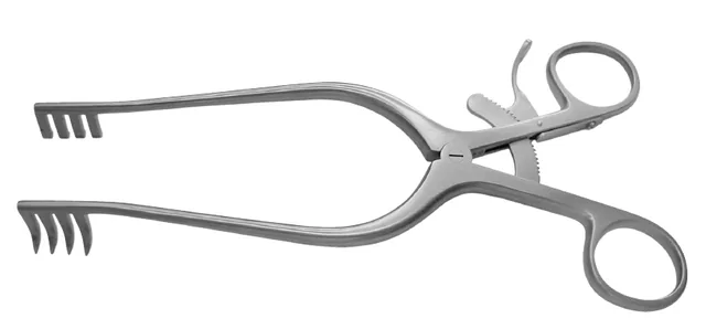 Rétracteur Autostatique ADSON 270 X 35 MM C URV. BLUNT — REF 21803