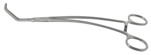 Vascular clamp Occl. Tang. Sat. D Ebakey 23.5 cm — REF N077P