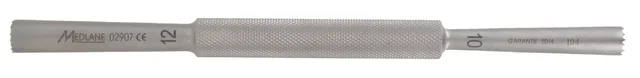 Chasse Greffons Cylindrique Double 210 mm 10 X 12 mm — REF 02907P