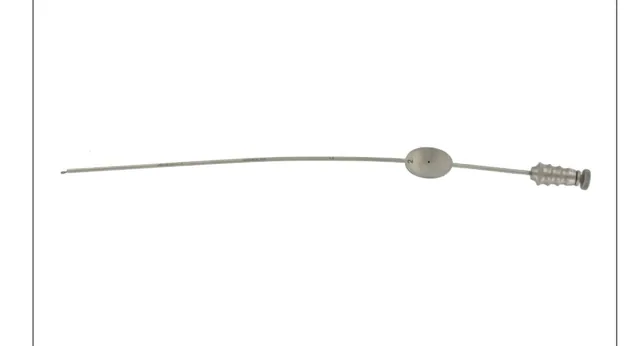 Canule Aspiration Wertheimer Malléable 250 mm Diamètre 1 mm — REF 02714P