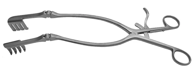 Ecarteur Autostatique adson Beckmann 320 mm Mousse 25X32 - REF 21806