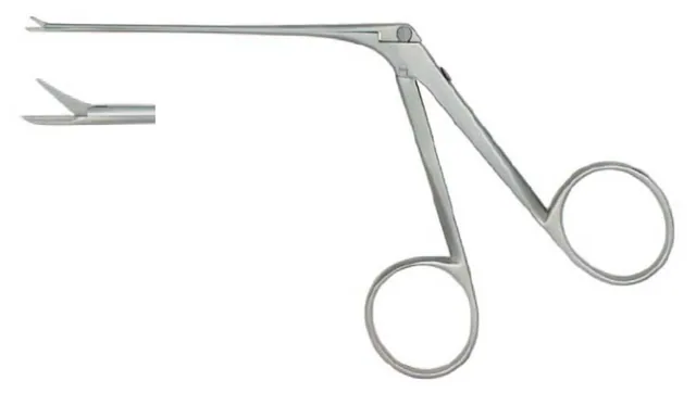 Ent Bellucci scissors stainless 3,5X80MM — REF 51601
