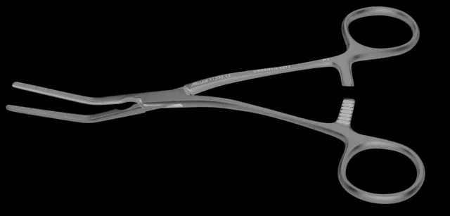 Vascular clamp Multipose Cooley 3 0° 16 cm — REF 11203P