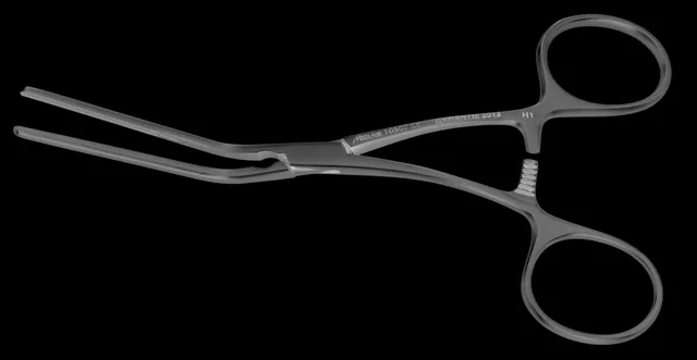 Vascular clamp Bulldog Debakey An gauge 45° 13 cm — REF 10502P