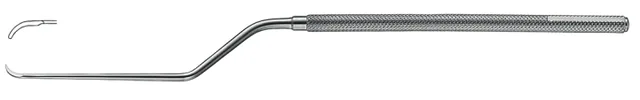 Neuro knife Koos 18.5 cm bent High blunt — REF N902