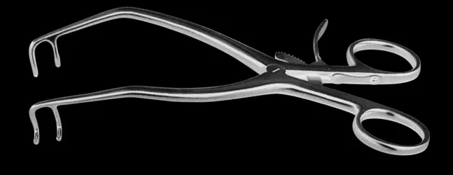 Retractor self-retaining Bankart 2 X 2 teeth — REF N723