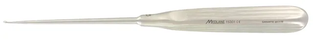 Ent curette aural Lempert 21 cm X 1.5 mm — REF 15301