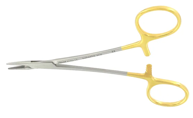 Needle holder Webster jaws Smoo Th 13 cm tungsten carbide — REF 40402P