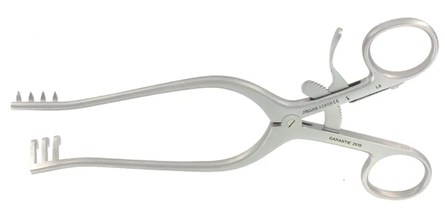 Retractor self-retaining Weitlaner Ths Sharp 3 X 4 20 cm — REF 22808P