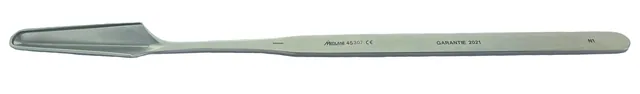 Spatule Clovis Vincent Malléable Type I 230 mm — REF 45307P