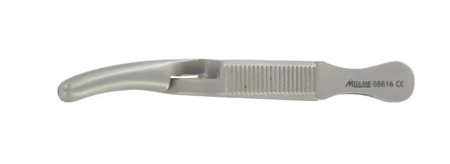 Bulldog clamp heavy 60 mm curved — REF 08618P