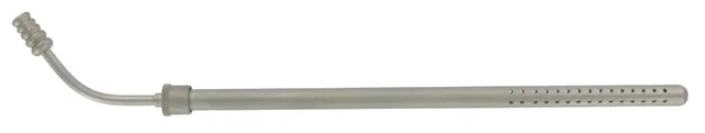 Canule Aspiration Poole 220 mm Diamètre 8.0 mm Courbe — REF 02709P