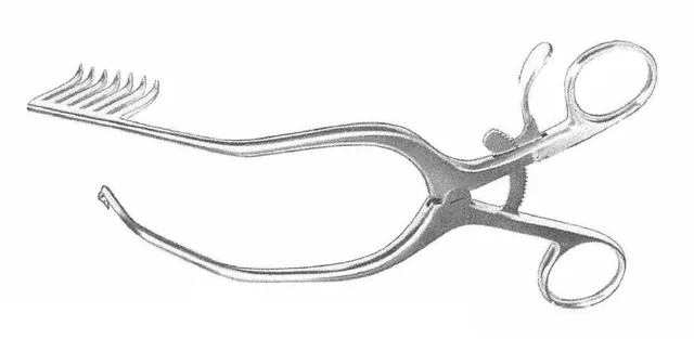 Retractor self-retaining spine Knighton Blt T. Rght 32X180 — REF 23501