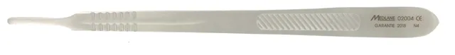 Bistouri Manche N 4 Long pour Lames Figure 18-19-20-21-22-23-24-25-36 — REF 02004P
