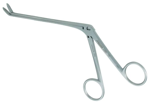 Ent forceps Nasal Weil Blakesley angled Up stainless steel — REF Z385