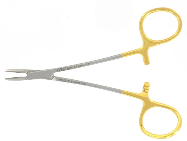 Porte Aiguille Nievert 130 mm Tungstène — REF N053