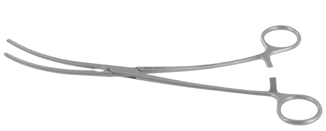 Vascular clamp aortic Anevr. Debak Ey 24 cm — REF 10201P