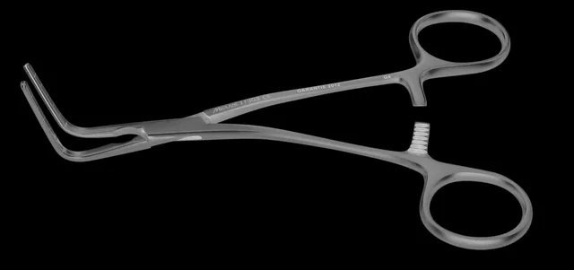 Vascular clamp Multipose Cooley 9 0° 15 cm — REF 11303P