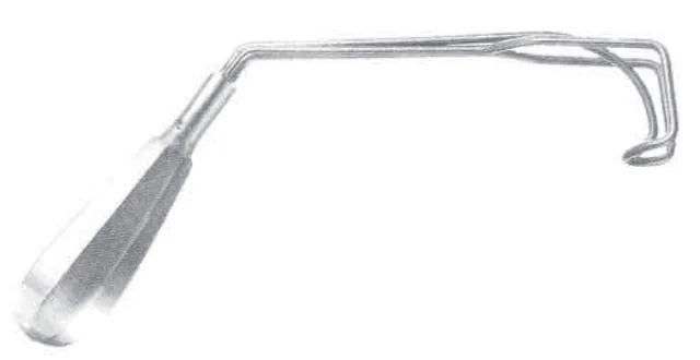 Retractor /handle Cooley Valve Pla C. 30 X 45 mm — REF 18109