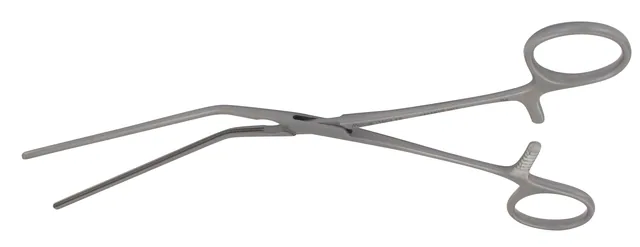 Vascular clamp peripheral. Leland Jon Es 19 cm — REF 11802P