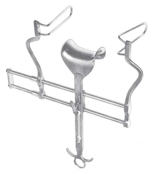 Retractor abdominal Balfour Open.250 Lt.100m.85x70 — REF 20304