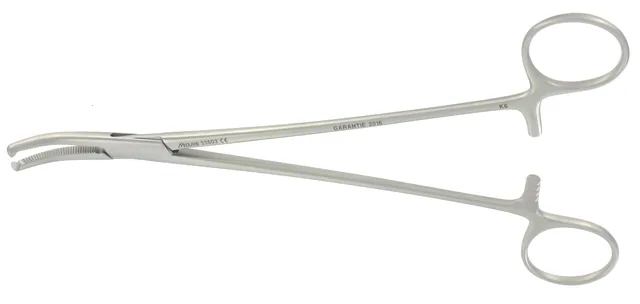 Gynecological forceps Jean-Louis Faure Art.uter. S tracheal 20 cm — REF 33603P
