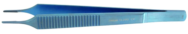 UP-LIGHT Pince Titane ADSON ATR. CP 130X1.4X1.0MM DR — REF UL293