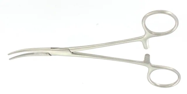 Artery forceps Kelly 21 cm curved W/ O T — REF 35107P