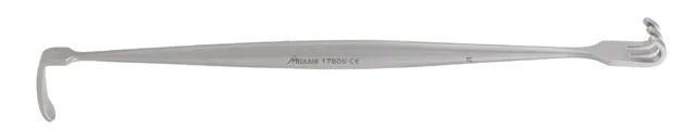 Retractor D/e Senn Miller T Eeth blunt 16 cm — REF 17805P