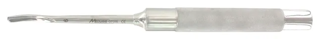 Gouge / bone Cobb curved 0.6 X 30 cm — REF 07316P