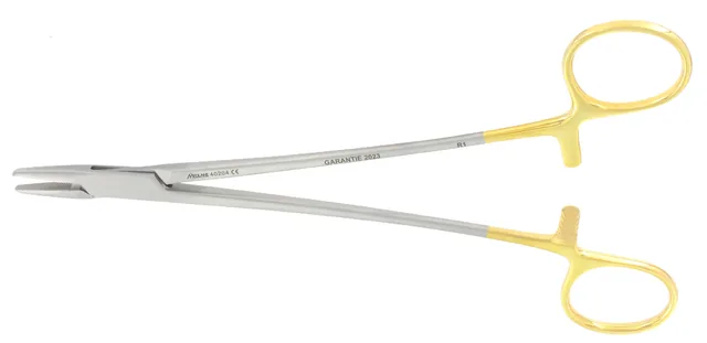 Porte Aiguille Mayo Hegar 200 mm Tungstène — REF 40204P