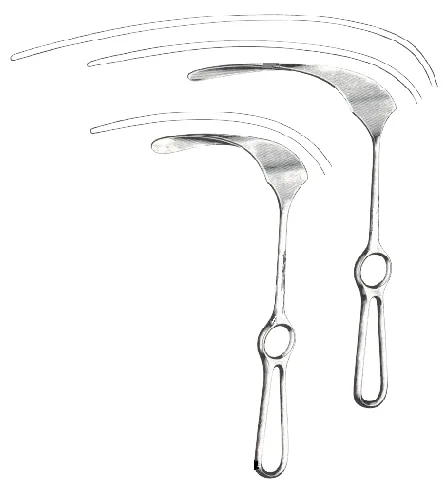Retractor /handle Mikulicz 95X3 5 mm 26 cm — REF D2AZ