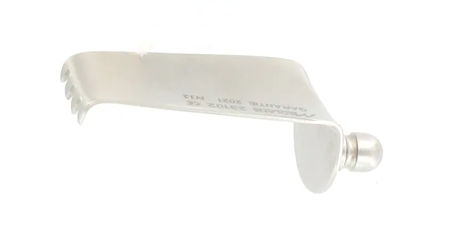 Retractor self-retaining spine Cloward blade only teeth 40 mm — REF 23102