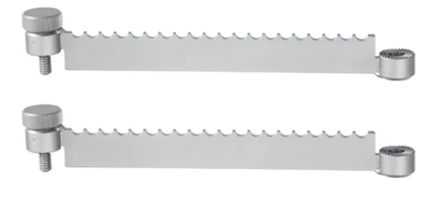 Retractor abdominal universal 2SEGMENTS 203 mm for Rings Ref K201-k993-k1395 — REF 21714