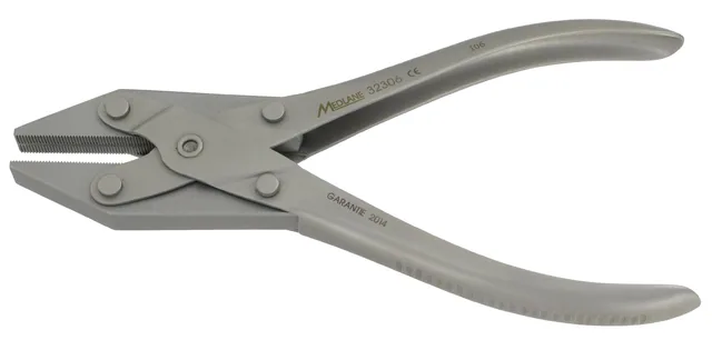 Grasping wire forceps universal steel 18.5 cm — REF 32306P