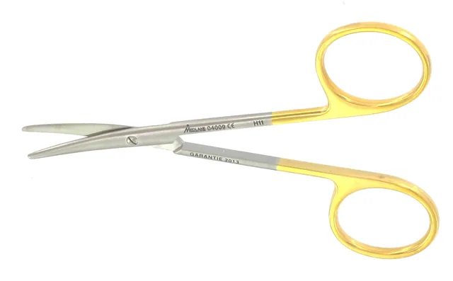 Dissecting scissors Lexer-baby 11.5 cm curved tungsten carbide — REF 04009P
