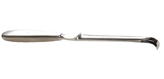 Periostealelevatormaurer Collin 1 /2 curved 0.6 X 26 — REF 43501