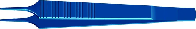 Up-light Pince Titane Adson Cp 130X1.0X1.mm — REF UL026