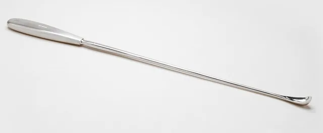 Wallich Gyneco curette Smooth 350X10MM — REF 15029