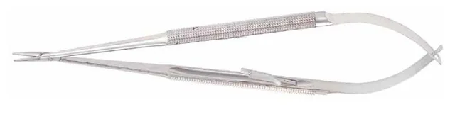 Porte Aiguille micro Jacobson Corps Rond 210 mm Droit Mors Diamètre-insert 12 X 0,8 X 1,2 mm — REF 40636
