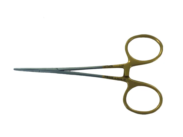 Pince Hémostatique Leriche Ergon 180 mm D. avec Griffes Upline — REF UL35708