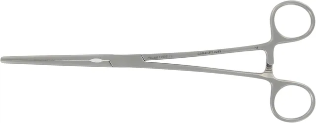 Vascular clamp coarctation Glover straight Aight 22 cm — REF 11002P