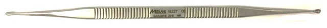 Ent curette aural House 15 cm straight — REF 15227