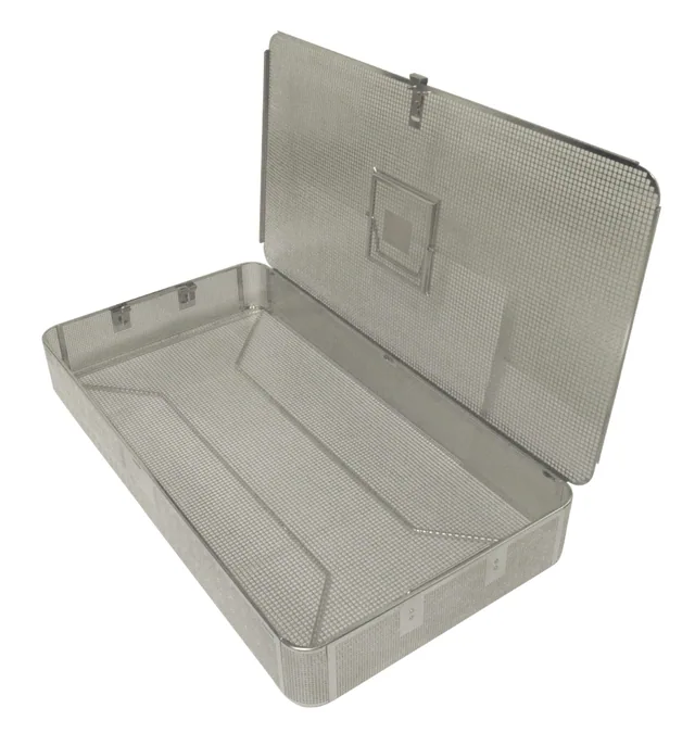 Panier Perforé 650 X 350 X 90 Avec Couvercle Pr Bras Articule - REF B995