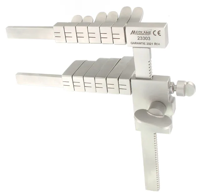 Retractor self-retaining spine Lillois 6 Pai Rs Valves — REF 23303P