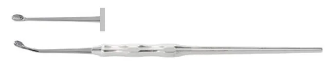Ent curette Chompret straight 15 cm X 3 mm — REF 15224P