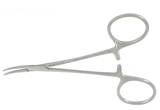 Artery forceps Halstead 12 cm curved without teeth — REF 34906F