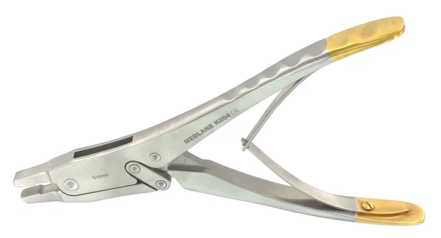 Wire Cut forceps Extraction Hercule 180 mm jaws Tungst Width 3 mm — REF 32206