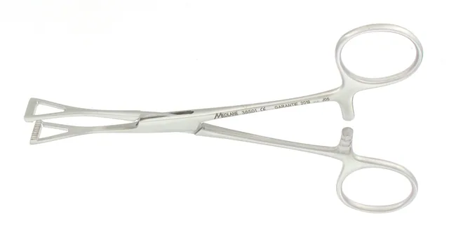 Pince Préhension Ajouré Duval 220 X 13 mm Dente — REF 38503P